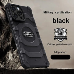 Military Grade Shockproof MagSafe Case - for iPhone 15 & 16 Pro & Pro Max