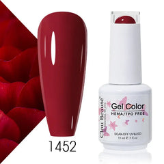 Professional 15ml HEMA & TPO-Free Gel Polish – High-Performance Semi-Permanent Varnish for Sensitive Skin