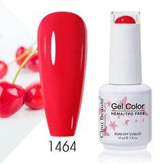 Professional 15ml HEMA & TPO-Free Gel Polish – High-Performance Semi-Permanent Varnish for Sensitive Skin