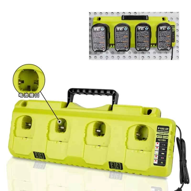 4-port battery charger for Ryobi 18V batteries – image 5