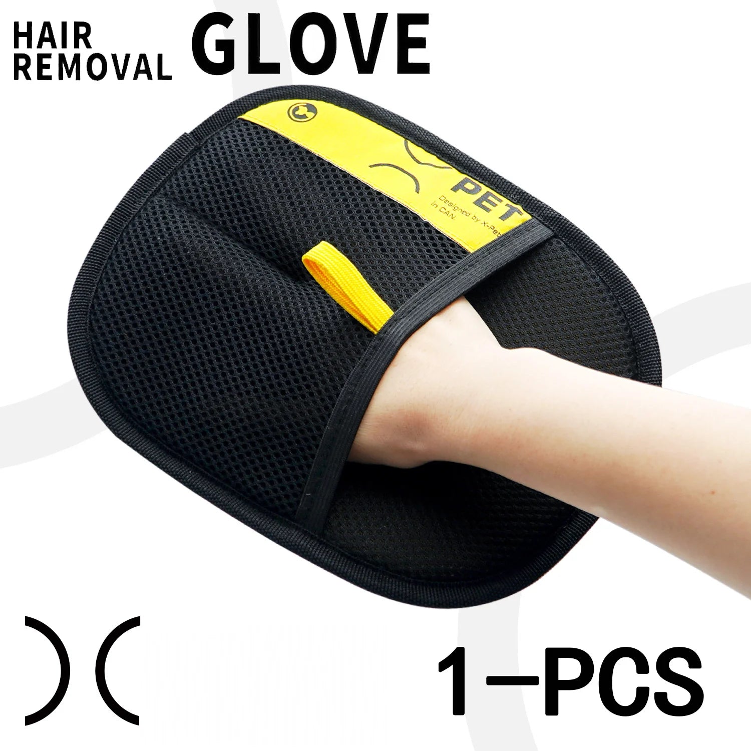 Pet Hair Remover Gloves Electrostatic by Snagg A Grooming Tool