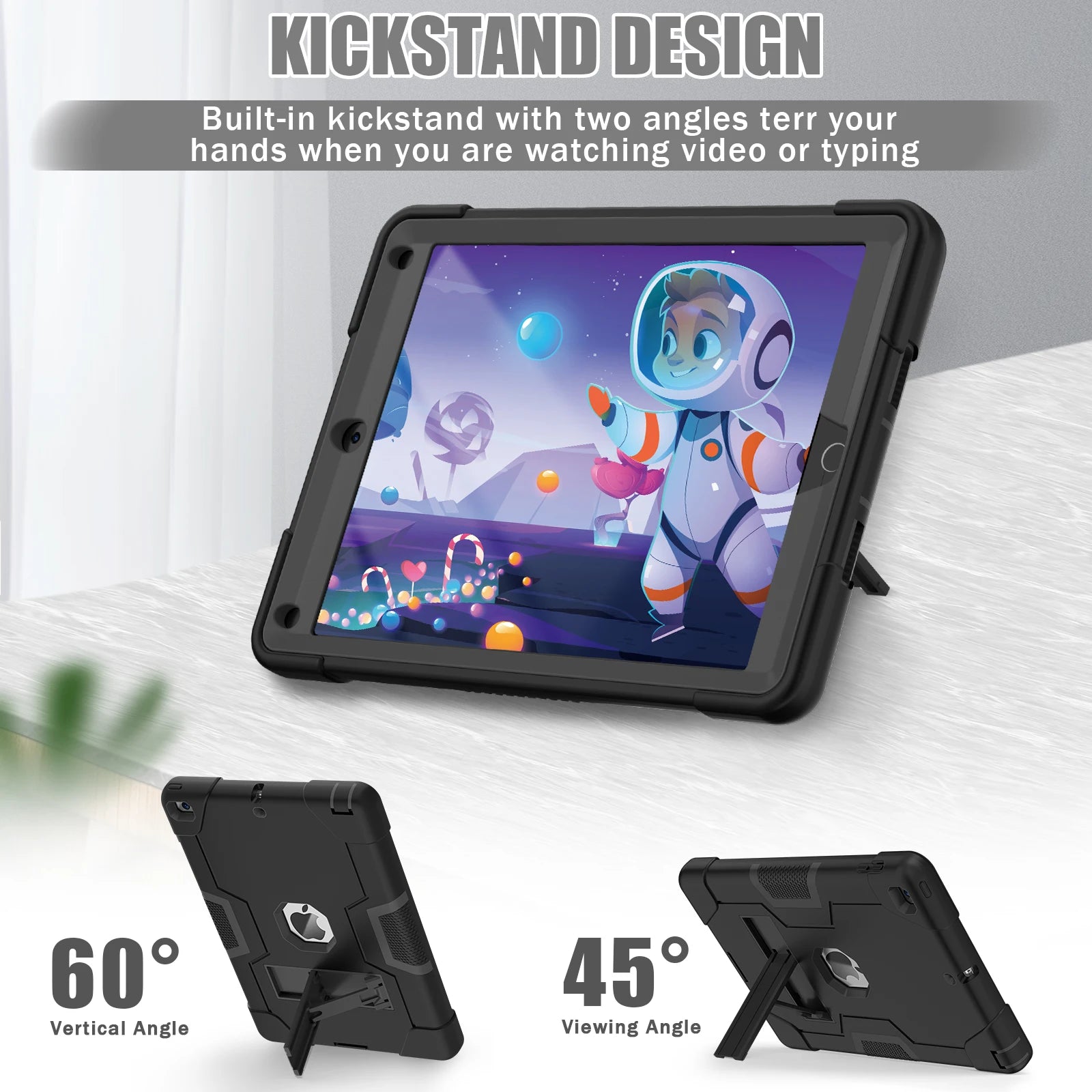 Rugged Shockproof Case For iPad 9.7 by SnaggIt