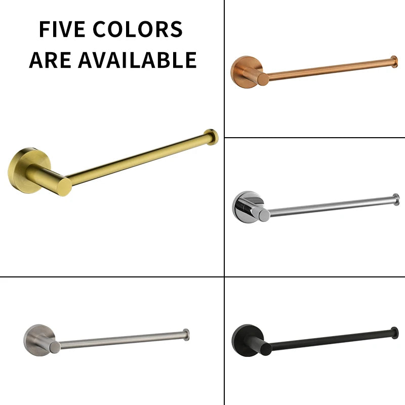 Stainless Steel Hand Towel Bar by Snagg A Rack