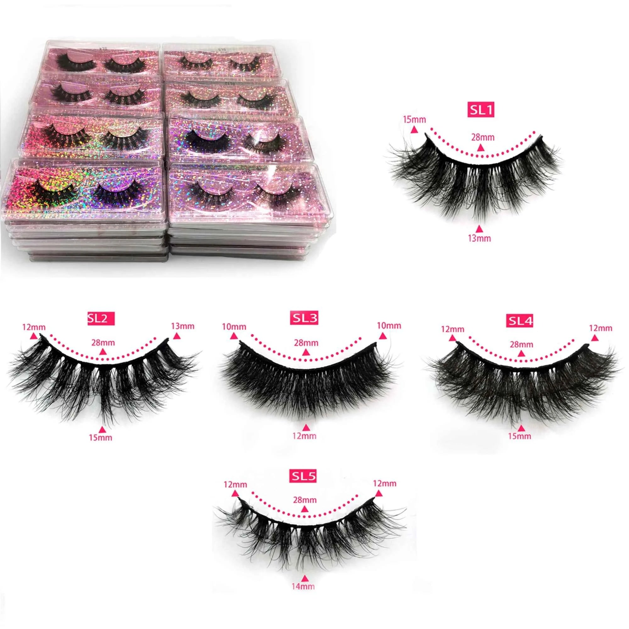 Professional 3D Faux Mink Eyelash Collection – Bulk Wholesale Custom Series