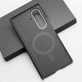 Magnetic Carbon Fiber Foldable Case for Samsung Galaxy Z Fold 7 by Snagg A Phone Case