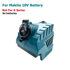 Car/Vehicle Refrigerator Power Supply Compatible With Milwaukee/Dewalt/Makita 18V Batteries