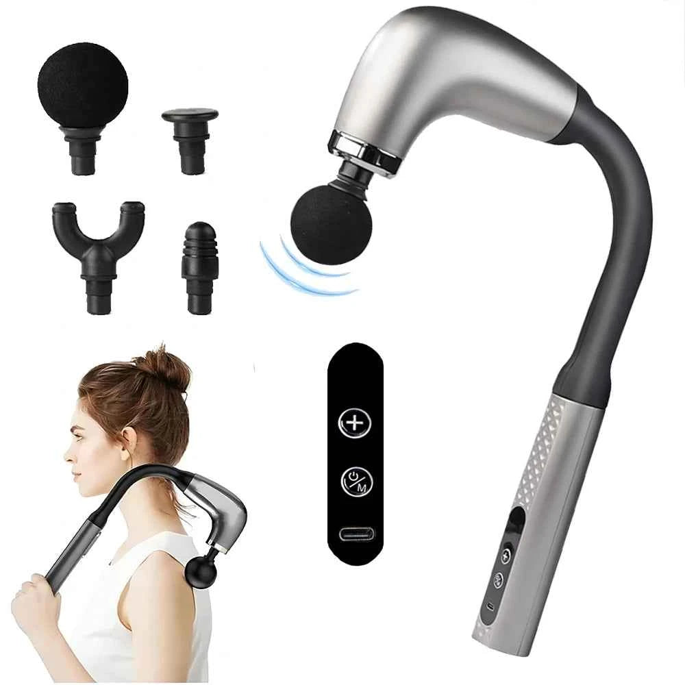 2025 Smart Electric Fascia Massage Gun – Deep Tissue Muscle Hammer
