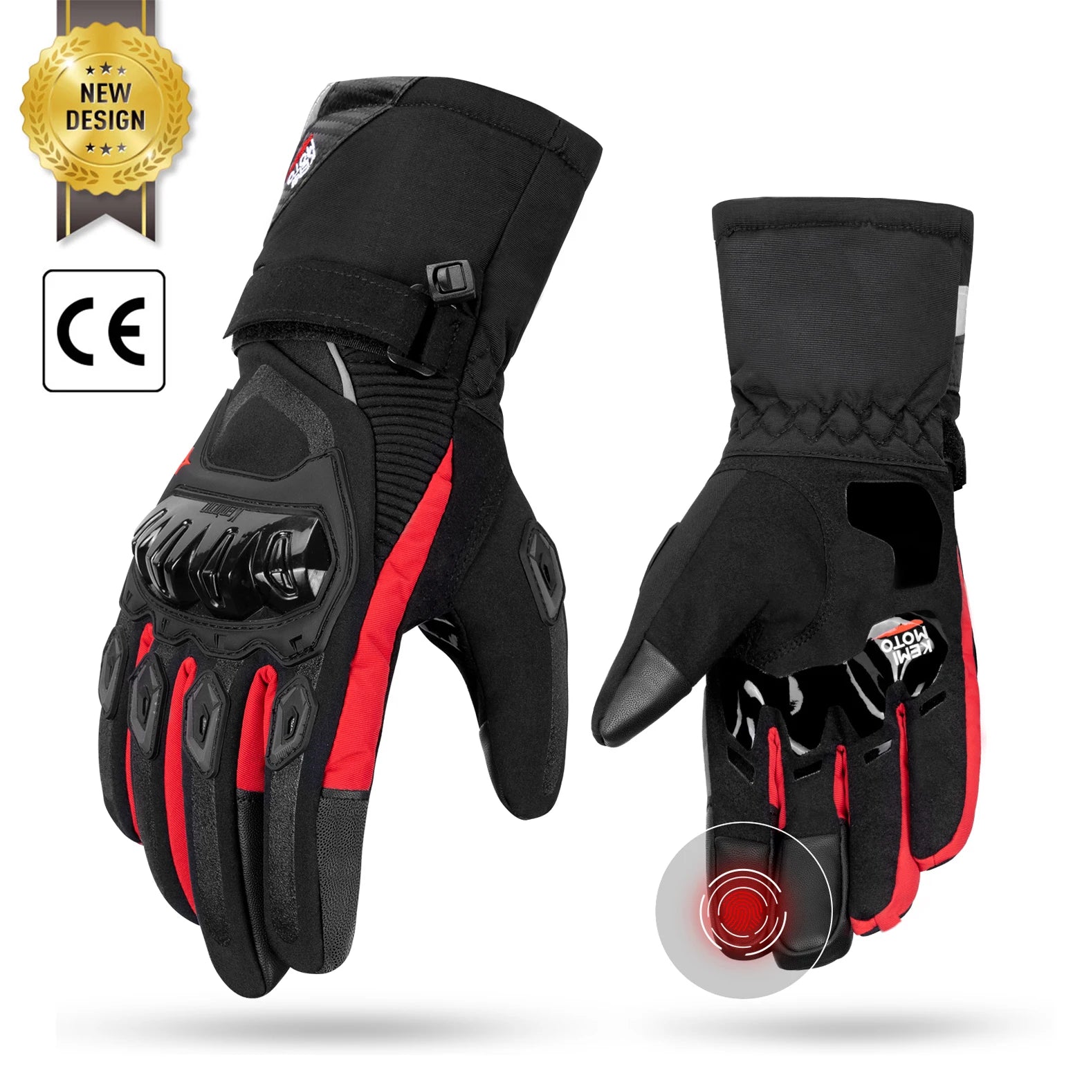 Winter Motorcycle Gloves by Snagg A Motorcycle Gloves