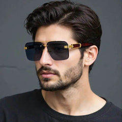 2025 Rimless Square Sunglasses - SnaggIt