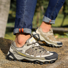 Unisex leather outdoor walking shoe – image 6