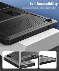 Shockproof Full Body Rugged Case For Samsung Galaxy Tab A9 Plus 11-Inch 2023 by Snagg A Tab Case