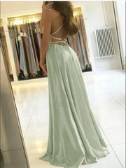 Satin Maxi Dress by Snagg A Dress