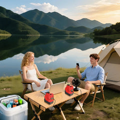Car/Vehicle Refrigerator Power Supply Compatible With Milwaukee/Dewalt/Makita 18V Batteries