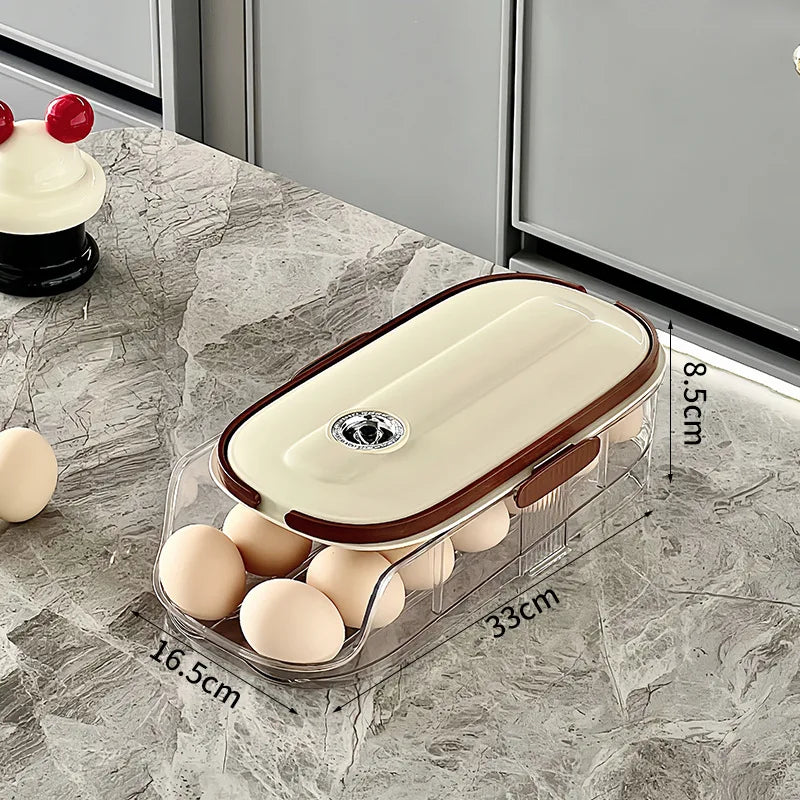 Automatic Egg Storage Box by Snagg A Box