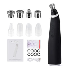 Diamond Microdermabrasion Machine – 3 in 1 Facial Peeling, Deep Clean & Skin Rejuvenation Device