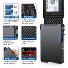 Men’s Tactical RFID Bifold Wallet by Snagg It Wallet