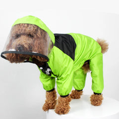 Waterproof Dog Raincoat with Hoodie by Snagg A Jumpsuit