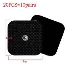 Electric TENS EMS Electrode Pads – Reusable Gel Therapy Replacement Pads