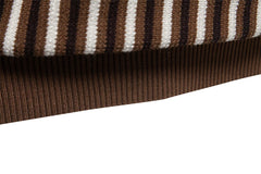 Men's "Ice Silk" Stripe Polo | 2026 Cooling Touch Summer Essential