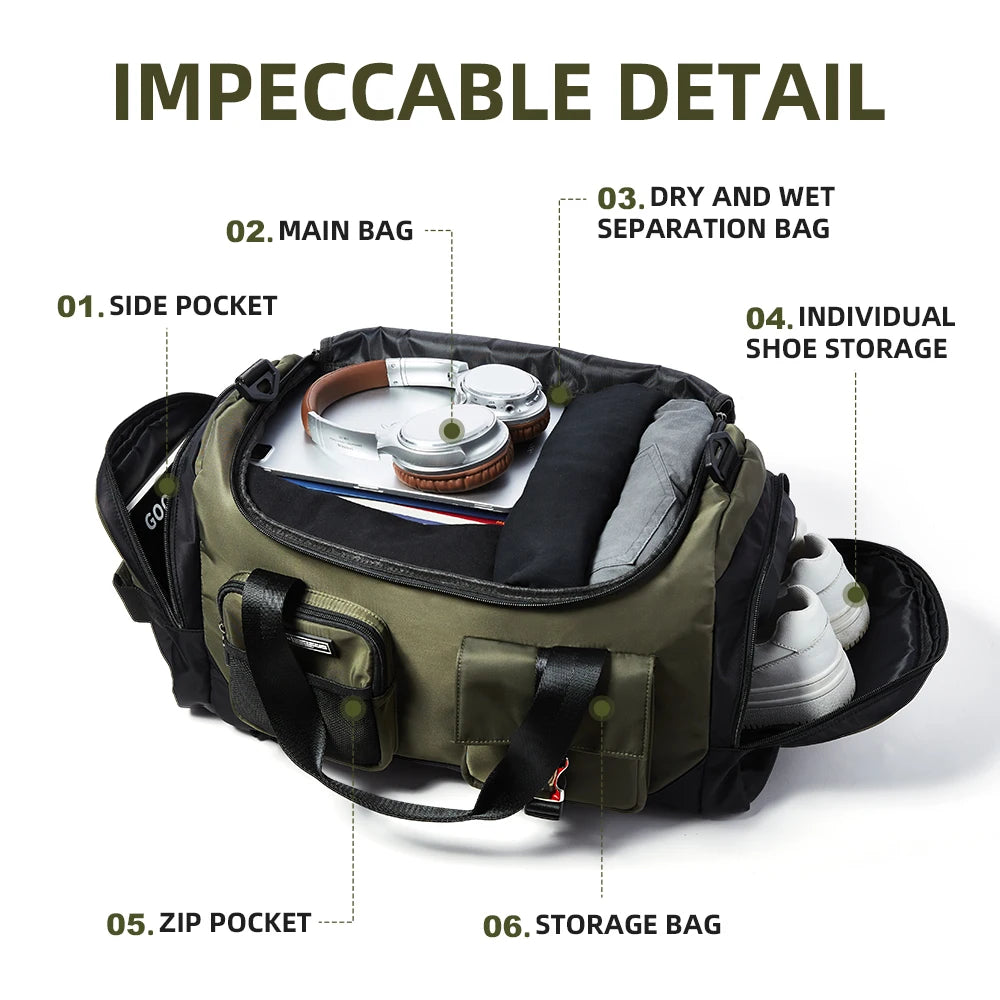 Waterproof Duffel Bag by Snagg It Bags