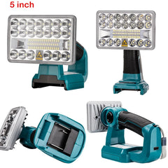 18V Cordless LED Work Light – Compatible with Makita Batteries