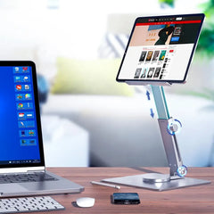 Folding Adjustable Tablet Stand 360°Rotating by Snagg A Tablet Holder