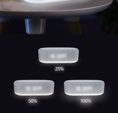 30W Wireless Chargers With Clock & Lamp Night Light by Snagg A Charging Station