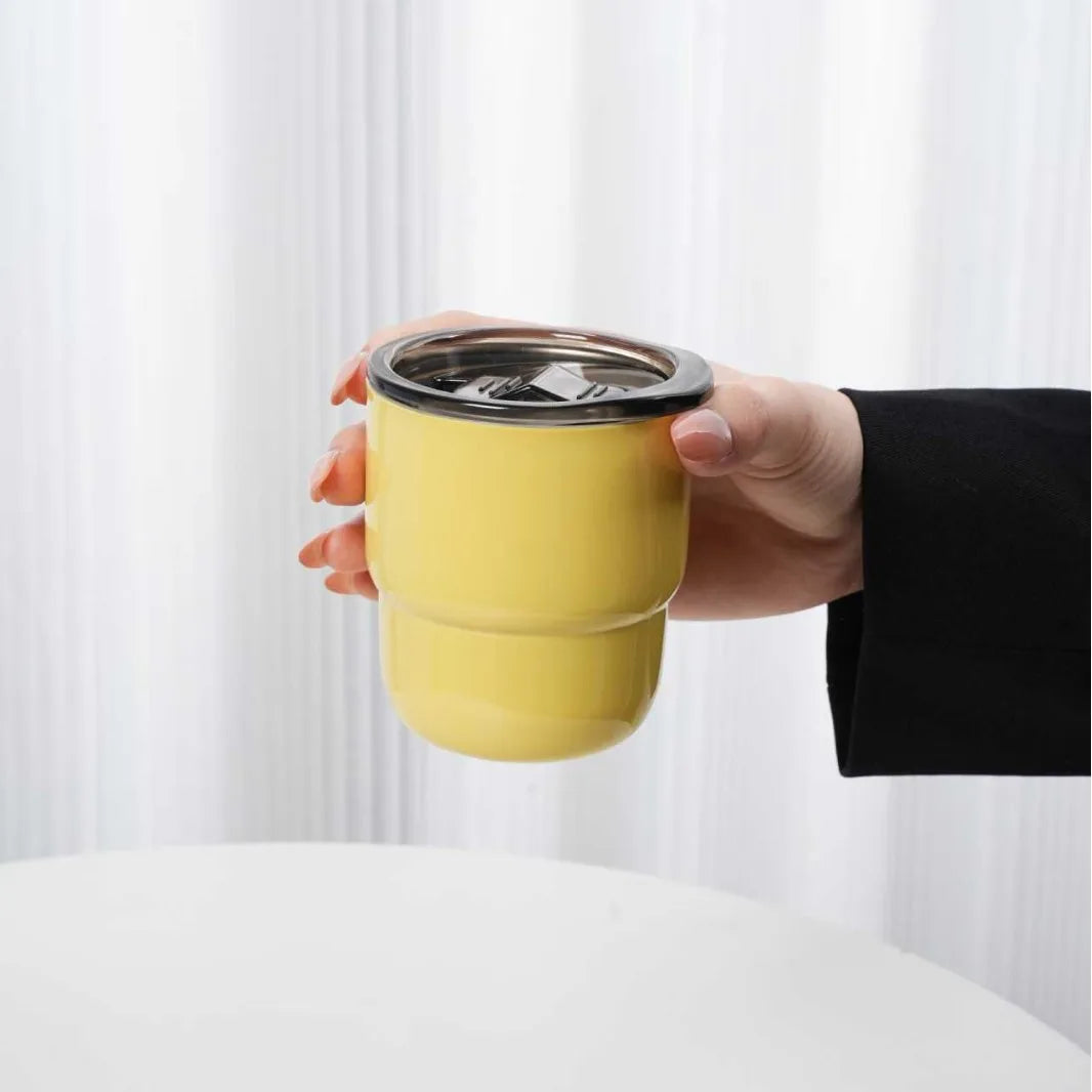 Stainless Steel Vacuum Tumbler Travel Mug On The Go by Snagg A Cup