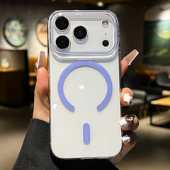 Magnetic Ultra Slim Clear Shockproof Transparent Magsafe Hard PC Case - for iPhone 17 Series - Phone Cases & Covers