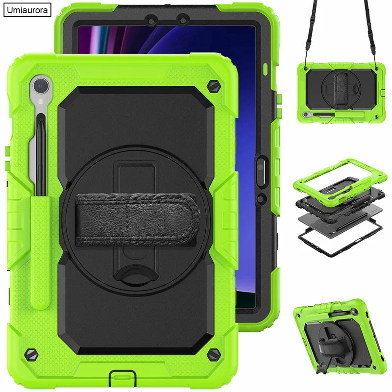 Kids Shockproof Cover For Samsung Tab S7 / S8 / S9 FE Plus by Snagg A Tab Case