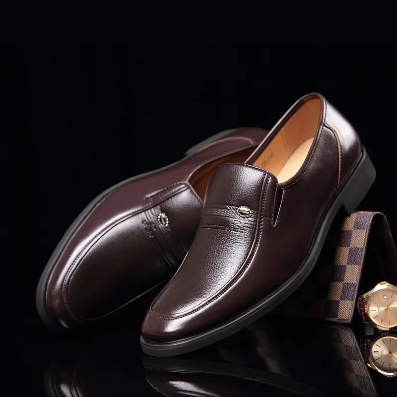 Luxury Leather Men’s Formal Loafers by Snagg A Shoes