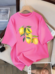 Lemon's Print Womans Streetwear T-Shirt
