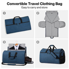 2-in-1 Convertible Garment & Duffel Bag - SnaggIt