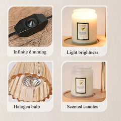 Adjustable Fragrance Warmer with Timer & Ambient Lighting by Snagg A Table Lamp
