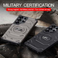 Magnetic Military Rugged Armor Magsafe Case - For Samsung Galaxy S25 Ultra