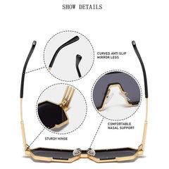 Heavy Metal Steampunk Sunglasses by Snagg A Shades