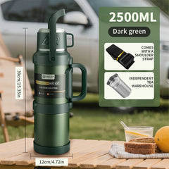 Ultra Capacity Stainless Steel Thermos - Advanced Thermal Protection