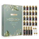 28 Bottle Master Aromatherapy Suite – 100% Pure Botanical Library with Targeted Synergy Blends