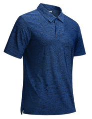 Men's Performance Dry-Fit Polo | Lightweight Summer Sports & Work Shirt
