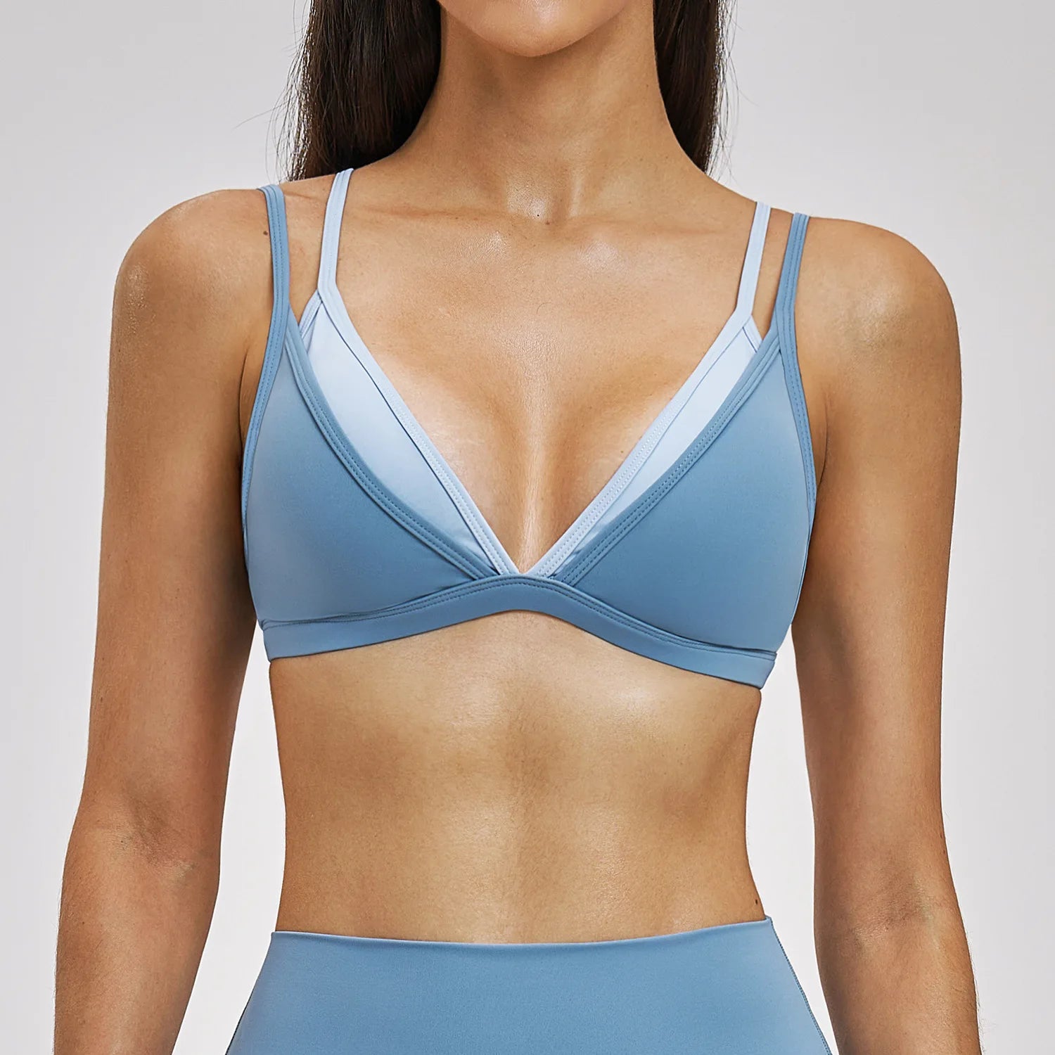 Women's Backless Push-Up Sports Bra | Breathable Yoga Gym Running Workout Top Fitness Bra