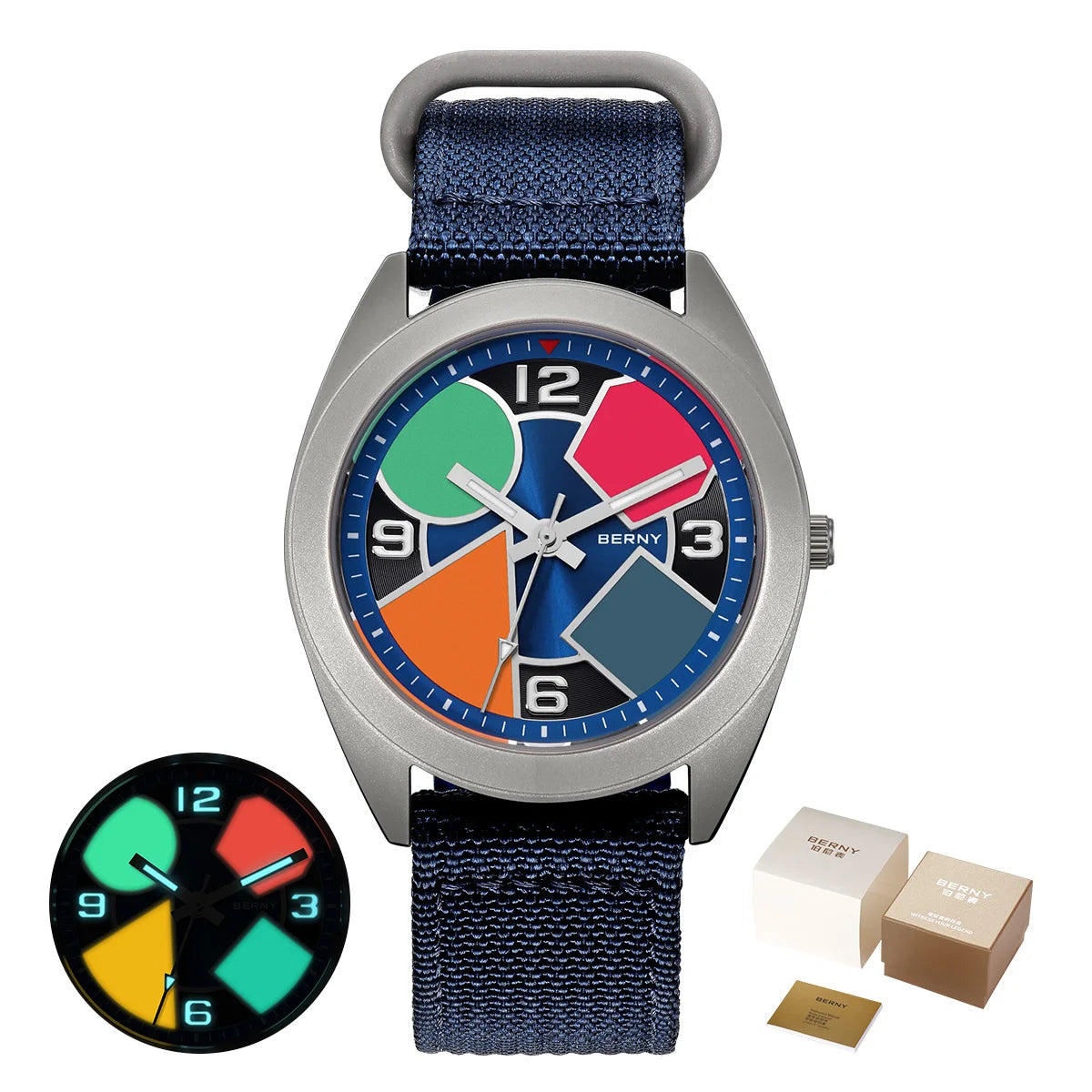 Titanium Watch for Men – Canvas Strap Edition by Snagg A Watch
