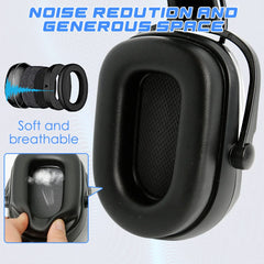 Safety Helmet With Bluetooth Earmuffs Double Visors Reflective Stickers by Snagg A Safety Helmet