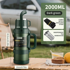 Ultra Capacity Stainless Steel Thermos - Advanced Thermal Protection