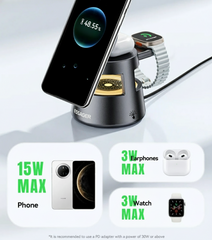4 in 1 Magnetic Wireless Charger Stand For Apple