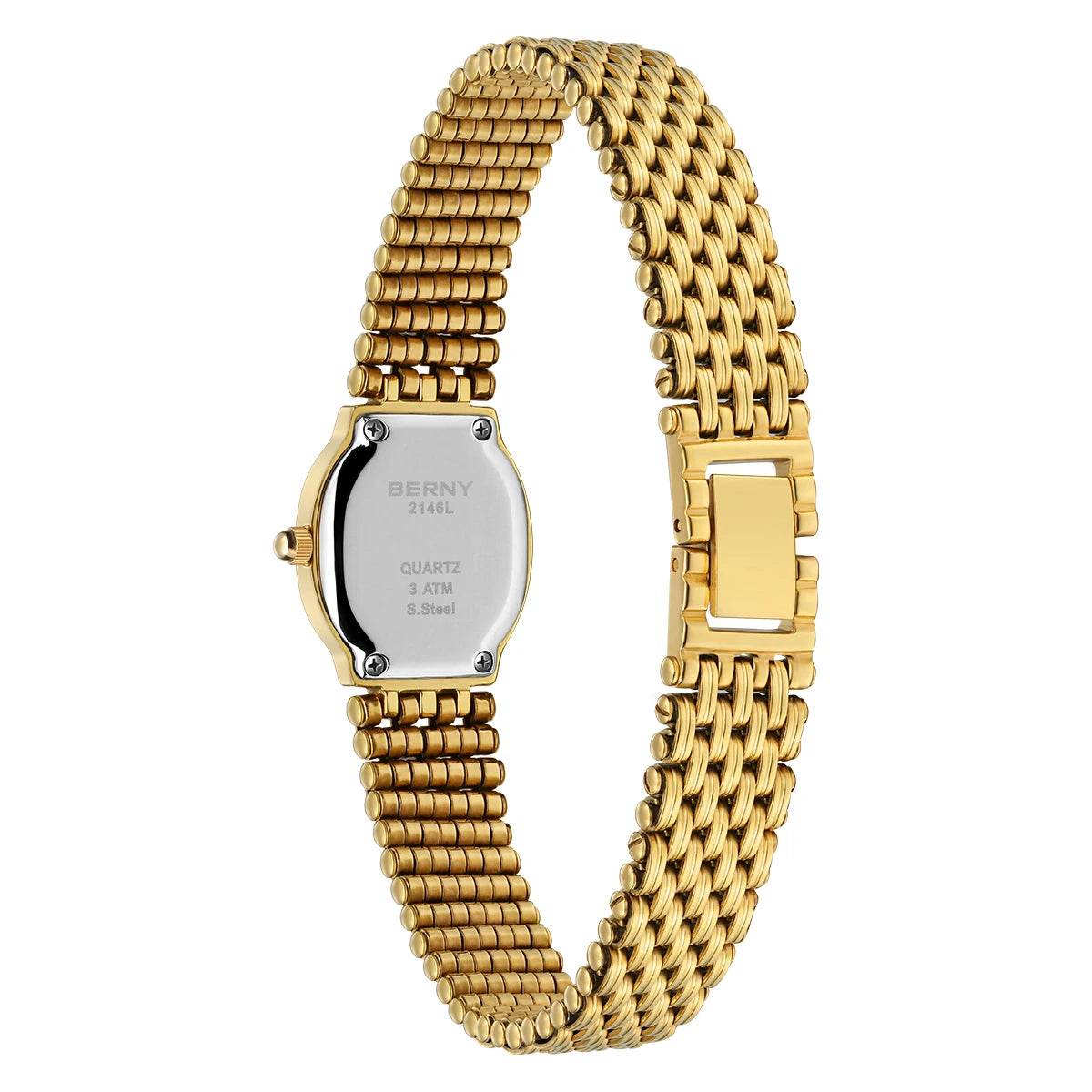 BERNY Women’s Gold Quartz Watch - SnaggIt
