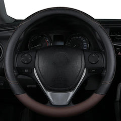 PU Leather Steering Wheel Cover by Snagg A Steering Wheel Cover
