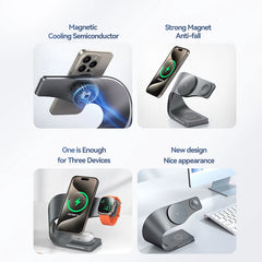 Fast Charging Station Stand Dock for Apple Airpods Watch by Snagg A Charging Station