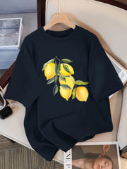 Lemon's Print Womans Streetwear T-Shirt