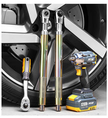 Manual & Automatic Self-Contained Ratchet Extension Wrench – Electric Car Wrench for Four-Wheel Alignment