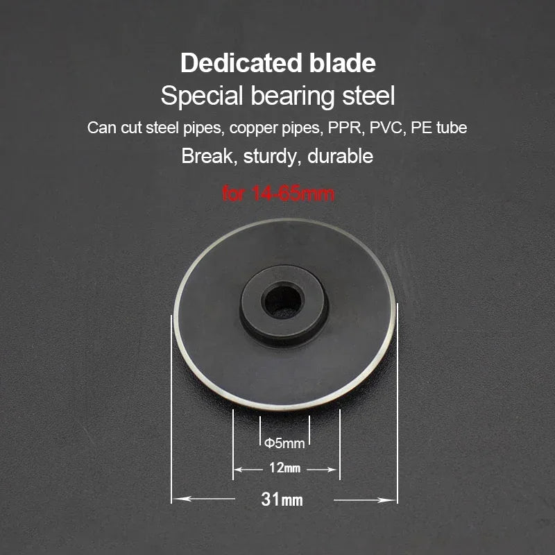 Roller-type large-diameter pipe cutter for PVC pipe – image 10